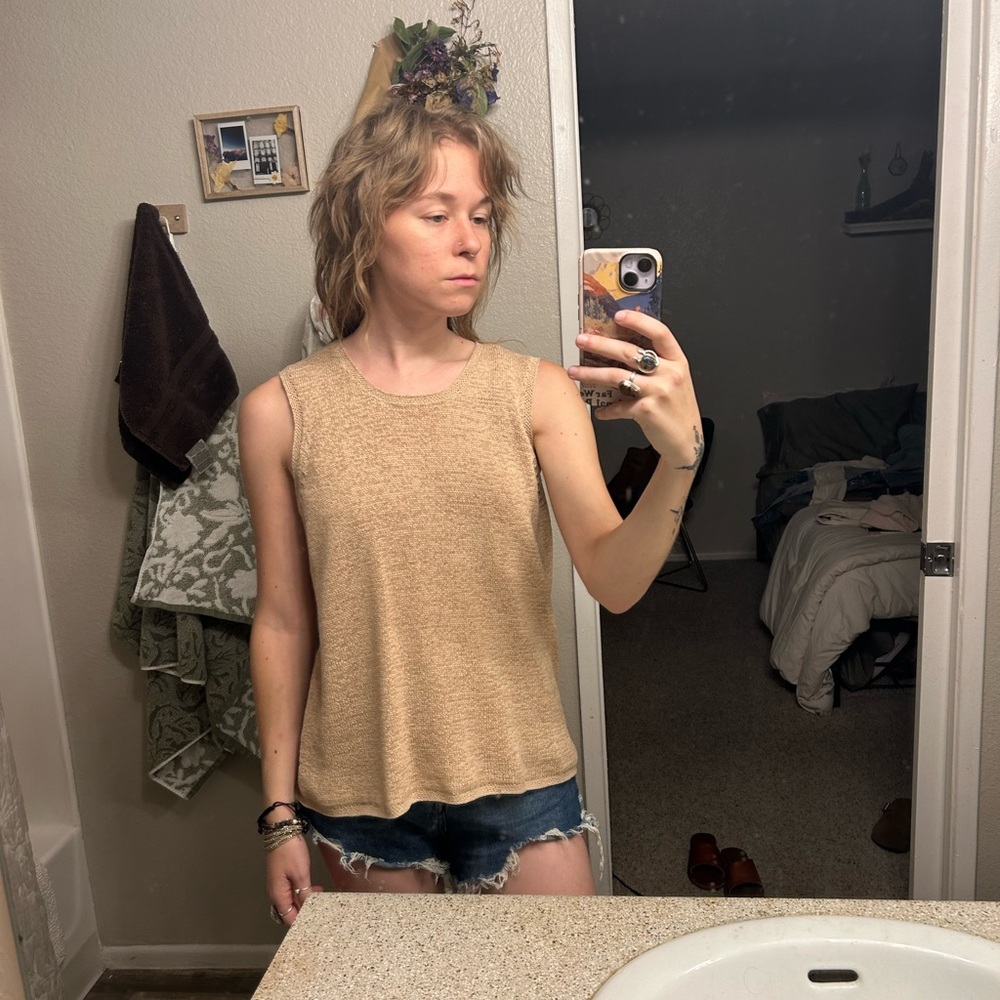 Pendleton sleeveless top